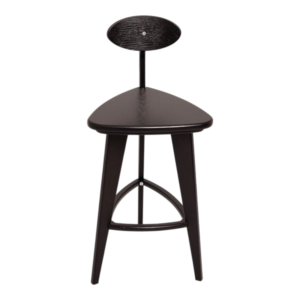 Полубарный стул 3 прямые ноги